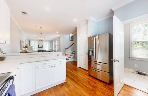 Harleston Village Casa | 2-story downtown Charleston house with balcony, washer/dryer, central AC, WiFi