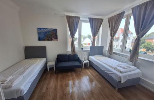 Neumuenster Apartamento | 2 Zimmer Unterkunft in Zentraler Lage Wasbeker Str