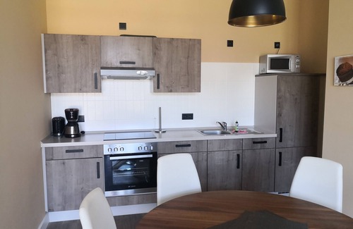 Stolpe Apartamento | 2 Zimmerappartement, 62m², bis zu 4 Personen, 1 Schlafzimmer mit Doppelbett, 1 S