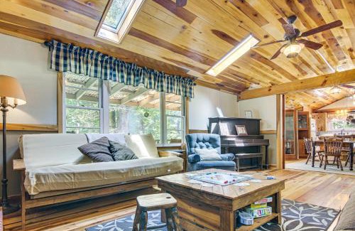 Skyland Casa | 20-Acre Cabin with Pond 5 Mi to Biltmore Estate!