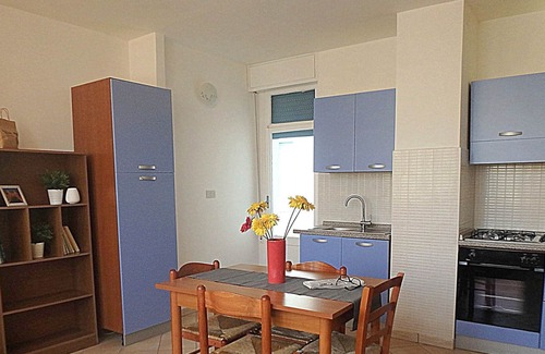 Lido di Pomposa Apartamento | A 20 metros de la playa, Gran apartamento de tres habitaciones en el centro