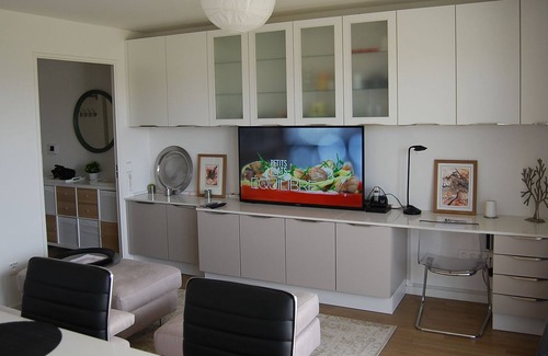 Conflans-Sainte-Honorine Apartamento | 20 minutos de St Lazare PARIS - Central Park - Appart T3 con terraza con vistas a parque