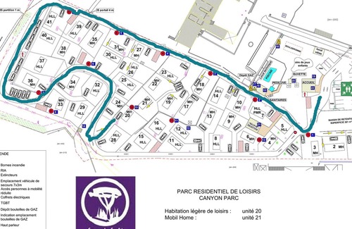 Bedarieux Casa | 20 Mobilhome Sous les Pins Calme Verdure Clim 4 Couchages