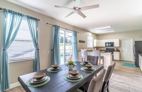 Windwood Bay Casa | 5BR Pool Home w/Game Room in Windwood Bay | King Master | Pet Friendly & No Rear Neighbors