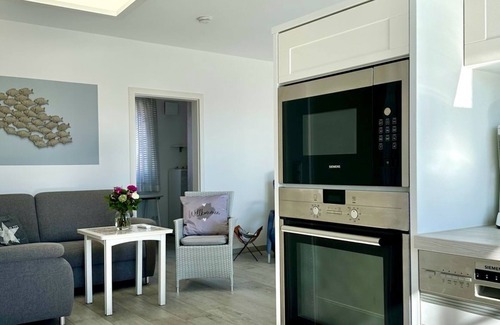 Kellenhusen Apartamento | 2001 - Brigitte with partial sea view and dog - 2001 - Penthouse Brigitte with