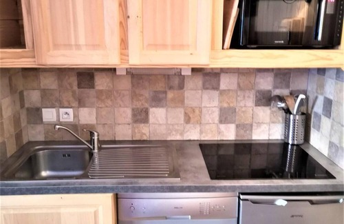 La Joue du Loup Apartamento | 200m from resort center, Ground floor, terrace, parking, tv, ski locker, 25m², La Joue du Loup