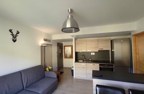 Les Claux Apartamento | A 100m de las pistas de esquí, 1.o piso, balcón, parking, tv, local para esquís, 50m², Vars