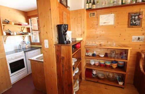 Les Almes Apartamento | 200m del centro estación, vista montaña, terraza, tv, local para esquís, 70m², Tignes