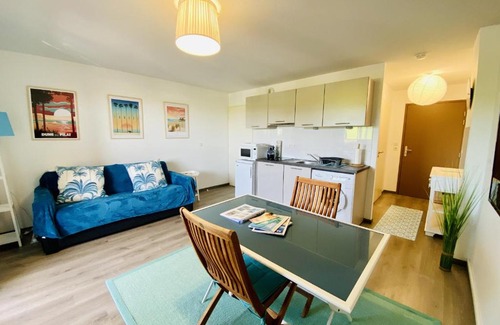 Biscarrosse Plage Apartamento | 201 RÉSIDENCE ANTINEA -041