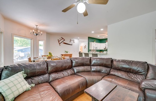 Anderson Casa | Seasonal Beach + Boat Dock: Lake Hartwell Home!