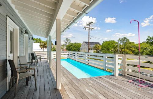 Folly Beach Casa | 213 W Indian - Unique Pool House -Central Location