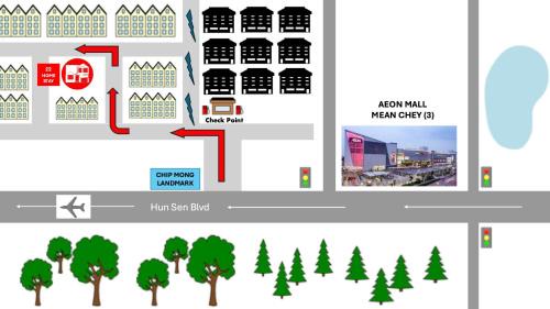 Dangkao Casa | 22 Homestay-near AEON Mall 3 & Techo International Aiport
