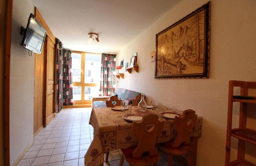 Lanslevillard Apartamento | 22 m² Apartamento ∙ 1 habitación ∙ 4 huéspedes