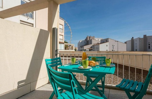 Cap d'Agde Apartamento | 25 m² Apartamento ∙ 1 habitación ∙ 2 huéspedes