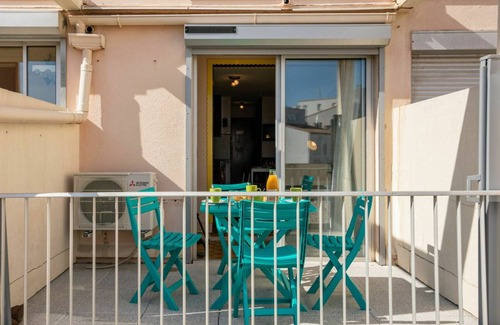 Cap d'Agde Apartamento | 25 m² Apartamento ∙ 1 habitación ∙ 2 huéspedes