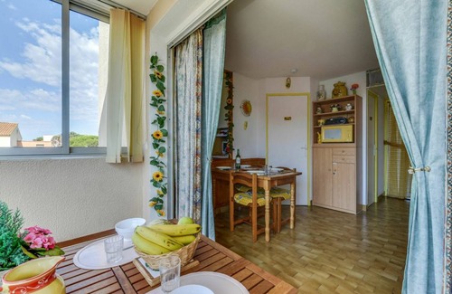 Cap d'Agde Apartamento | 25 m² Apartamento ∙ 1 habitación ∙ 4 huéspedes