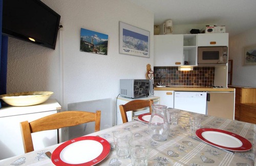 Lanslevillard Apartamento | 25 m² Estudio ∙ 1 habitación ∙ 4 huéspedes