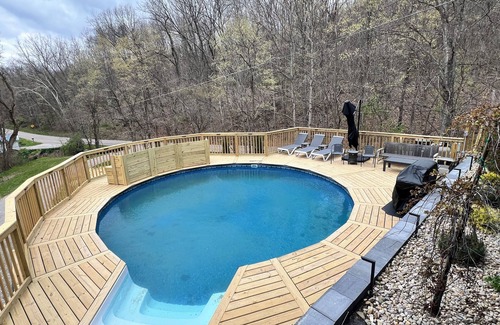 Laurelville Cabina | Majestic Ridge-Cabaña-Baño Privado