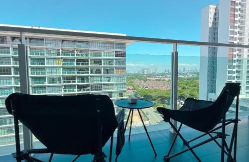 Taman Mount Austin Apartamento | 25 -Stylish Black Modern Retreat at Mount Austin,JB