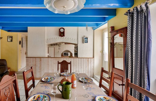 Ile-Tudy Chalet De Esquí | 250m de la playa, casa para 6, Île Tudy