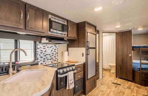 Fresno Casa | 2730 W Bullard RV · Brand New RV Travel Trailer ★ Wi-Fi With Hook-ups