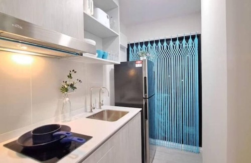 Bang Na Apartamento | 27sq.m Seabreez Vibe in Bangna @Si Iam MRT.