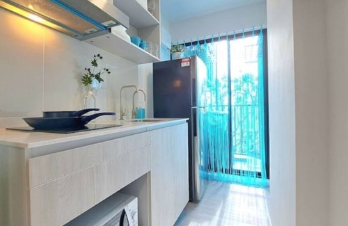 Bang Na Apartamento | 27sq.m Seabreez Vibe in Bangna @Si Iam MRT.