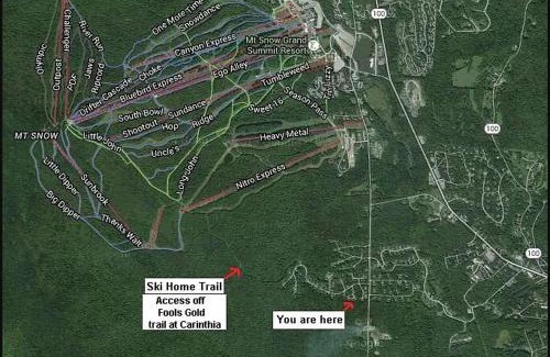 West Dover Apartamento | 2BD 1BA - Mount Snow VT - Ski-Back Trail - Shuttle
