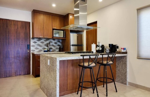 Libertad Condominio | 2BD, 2BA Luxury Penthouse with Private Rooftop in Cabo. LOTS OF BEACH GEARS!