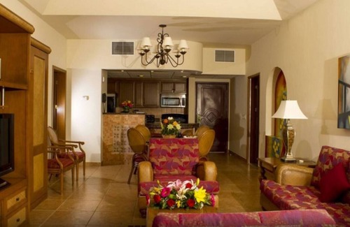 Xcaret Condominio | 2BD Royal Haciendas: Terrace w/ Oceanview & Resort