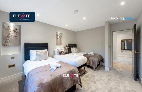 Barnhill Apartamento | 2BDRWEMBLEYFLAT l EXCLUSIVE DEALS l LAST-MINUTE ESCAPE l 1 X SUPER KING BED AND 3 SINGLE BEDS l WEMBLEY STADIUM LOCATION, FREE PARKING, SLEEPS 8 l Elevate Living Estates Short Lets & Serviced Apartments Wembley
