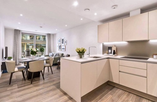 Nine Elms Apartamento | 2bed-2bath-2balconylondoneyeview