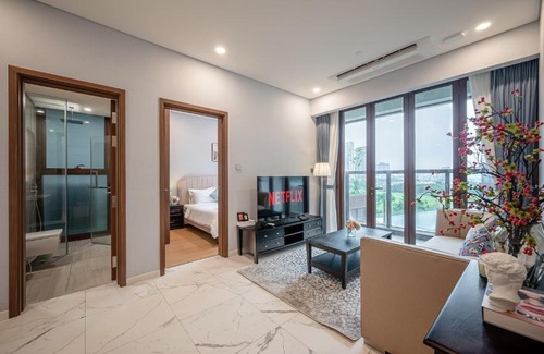 Thu Thiem Apartamento | 2BR Classic Apart - Pool View