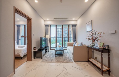 Thu Thiem Apartamento | 2BR Classic Apart - Pool View