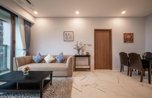 Thu Thiem Apartamento | 2BR Classic Apart - Pool View
