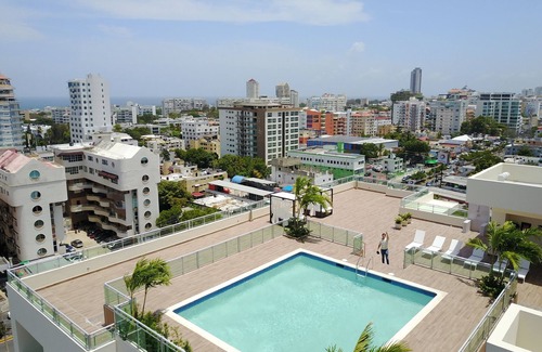 La Julia Apartamento | 2BR Downtown Santo Domingo with Gym & Pool 5F