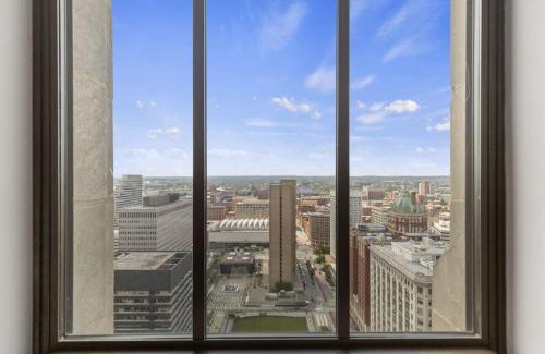 Downtown Baltimore Apartamento | 2BR Luxury Apartment Rooftop Pool & Gym