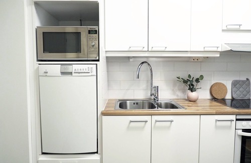 Tampere Apartamento | 2ndhomes ESPA Apartment with Sauna and Balcony