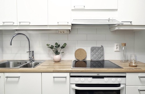 Tampere Apartamento | 2ndhomes ESPA Apartment with Sauna and Balcony