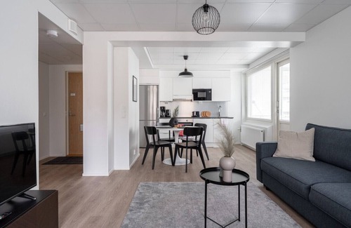 Tampere Apartamento | Spacious 1BR Apartment with Balcony in Downtown