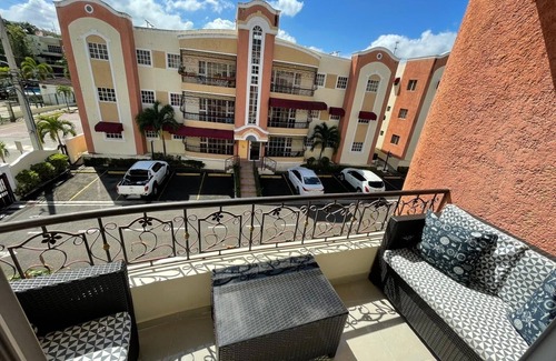 Gregorio Luperon Casa | 3 bedroom furnished apartment with pool gym parking 24 hours security