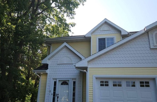 Fish Creek Condominio | 3 bed/3.5 bath Fish Creek condo: walking distance to beach/parks