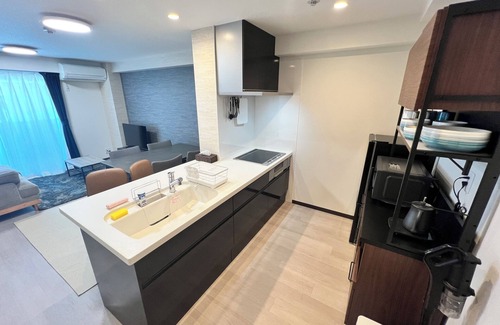 Joto Apartamento | 3 bed room max 6 persons! Easy access to Namba and Shinsaibashi! 4 min.