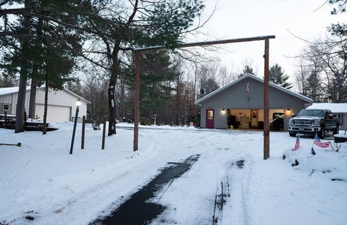 Sayner Casa | 3 bedroom/2 bath house in St. Germain. Heated garage-backs to snowmobile trail!