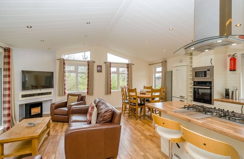 Cockermouth Chalet De Esquí | Alojamiento de 3 habitaciones en Bewaldeth, Keswick