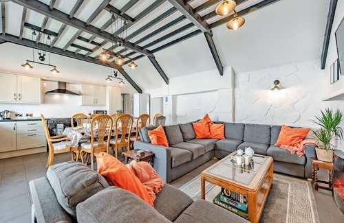 Pentrefelin Cabaña | Alojamiento de 3 habitaciones en Llandeilo