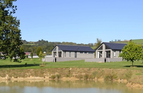 Morebath Cabaña | Alojamiento de 3 habitaciones en Shillingford, cerca de Bampton
