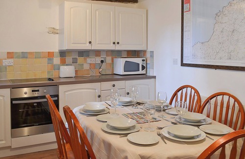 Trebarwith Cabaña | Alojamiento de 3 habitaciones en Trebarwith, Delabole.