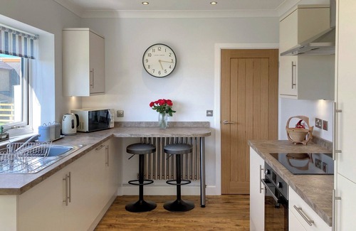 Llanrhidian Higher Cabaña | Alojamiento de 3 habitaciones en Penclawdd, near Swansea