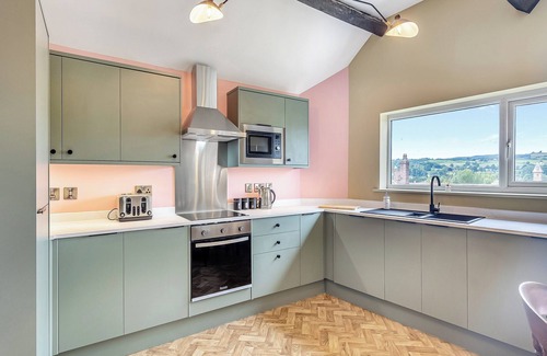 Ruthin Cabaña | Alojamiento de 3 habitaciones en Ruthin